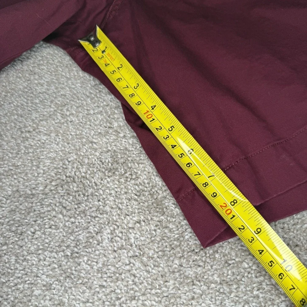 Polo Ralph Lauren Men's Shorts Size 40 Burgundy Casual Chino Twill Preppy Shorts